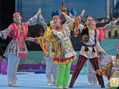 Открытие первенства России по спортивной гимнастике / Павел Железняк