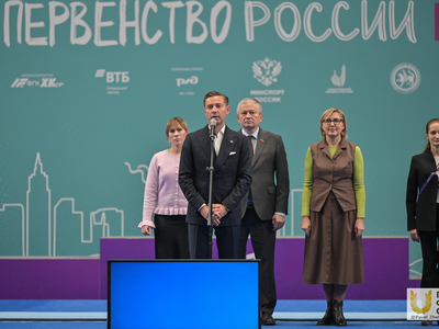 Открытие первенства России по спортивной гимнастике / Павел Железняк