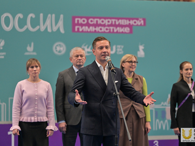 Открытие первенства России по спортивной гимнастике / Павел Железняк