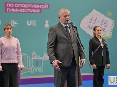 Открытие первенства России по спортивной гимнастике / Павел Железняк