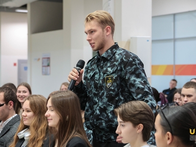 Встреча с Александром Цехановичем, представителем Прокуратуры Республики Татарстан / Алина Гильмуллина