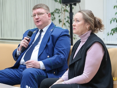 Встреча с Александром Цехановичем, представителем Прокуратуры Республики Татарстан / Алина Гильмуллина