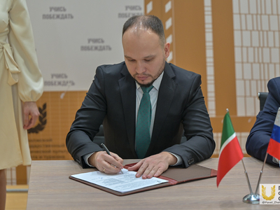 Подписание соглашения с ассоциацией «Студенческая спортивная лига нард» / Павел Железняк