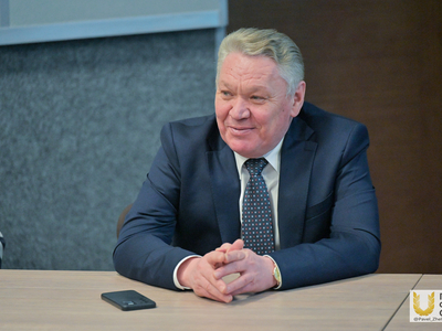 Встреча учащихся колледжа Университета с ректором / Павел Железняк