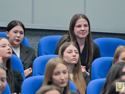 Встреча учащихся колледжа Университета с ректором / Павел Железняк