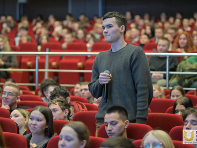 Встреча студентов с Алексеем Талаем / Павел Железняк