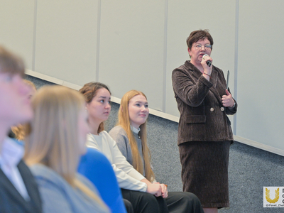 Встреча учащихся колледжа Университета с ректором / Павел Железняк