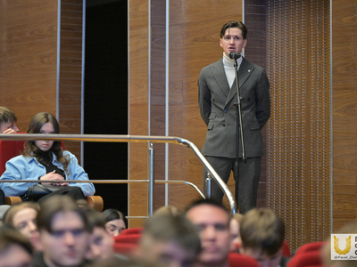 Встреча студентов с Алексеем Талаем / Павел Железняк