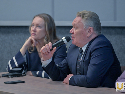 Встреча учащихся колледжа Университета с ректором / Павел Железняк