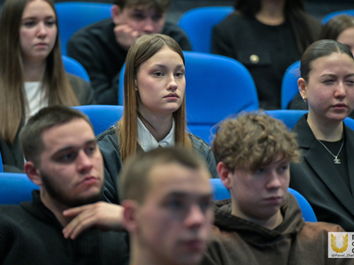 Встреча учащихся колледжа Университета с ректором / Павел Железняк