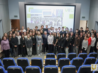 Встреча учащихся колледжа Университета с ректором / Павел Железняк