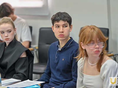 Научно-практическая конференция совместно с Северо-Казахстанским университетом имени М. Козыбаева / Павел Железняк