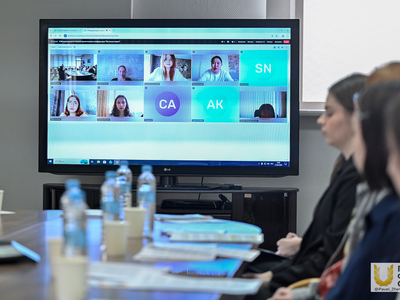 Научно-практическая конференция совместно с Северо-Казахстанским университетом имени М. Козыбаева / Павел Железняк