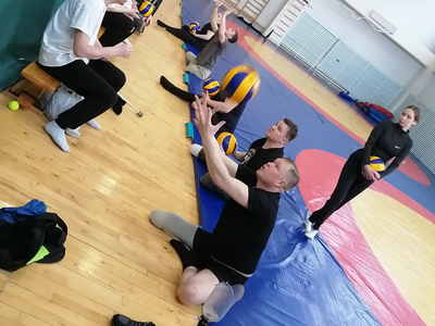 
Кафедра экономики и управления в спорте поддержала старт новой команды по волейболу сидя для комиссованных участников СВО в Татарстане

