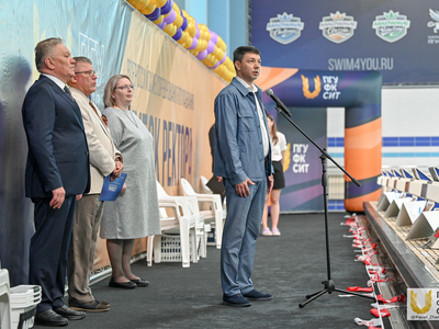 Opening of the 6th Rector's Cup in Swimming / Pavel Zheleznyak