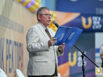 Opening of the 6th Rector's Cup in Swimming / Pavel Zheleznyak