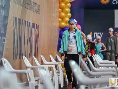 Opening of the 6th Rector's Cup in Swimming / Pavel Zheleznyak
