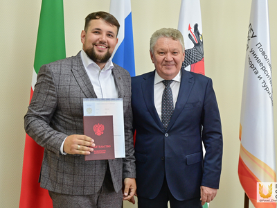 Вручении дипломов аспирантам / Павел Железняк