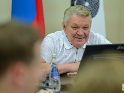 Встреча пловцов с ректором перед выездом на X Всероссийскую Универсиаду / Павел Железняк