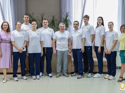 Встреча пловцов с ректором перед выездом на X Всероссийскую Универсиаду / Павел Железняк