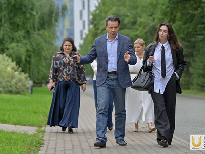 Экскурсия по университету председателя Госкомитета РТ по туризму / Павел Железняк