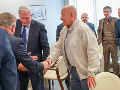 Званый обед ветеранов Поволжского / Павел Железняк