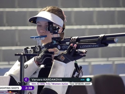 Варвара Кардакова бронзовый призер чемпионата Европы по пулевой стрельбе