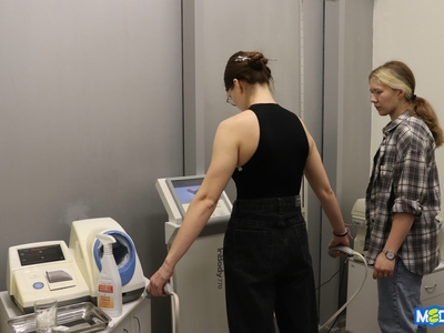 На «Здоровой среде» студенты и сотрудники прошли анализ состава тела в НИИ вуза