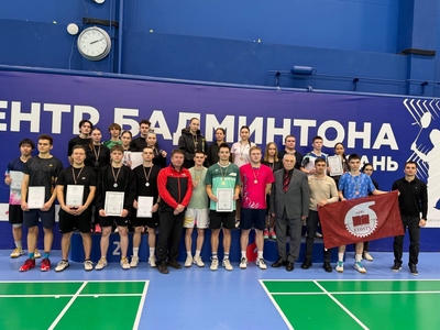 Бадминтонисты Поволжского подтвердили лидерство в Спартакиаде вузов Татарстана