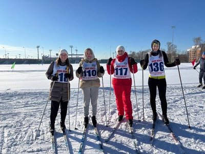 Преподаватели кафедры блестяще выступили на IV Спартакиаде «Кубок ректора» по лыжным гонкам
