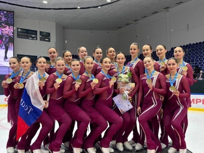Студенты специализации Фигурное катание на коньках на этапе Кубка России
