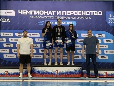 Пловцы Поволжского завоевали медали на чемпионате ПФО