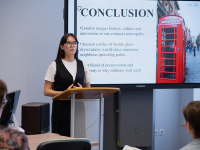 Новый цикл: студенты колледжа представили индивидуальные проекты