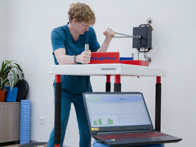 Научный Поволжский: как измерить физическую силу спортсмена