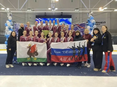 Студентки Поволжского завоевали «бронзу» финала Кубка России по синхронному катанию