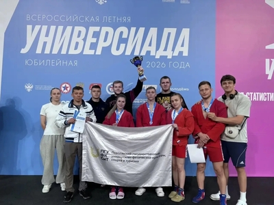 Студенты Поволжского университета в числе призеров Универсиады по самбо