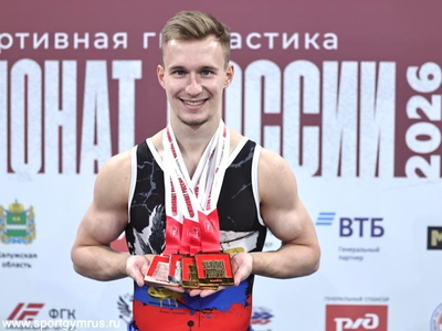 Гимнасты Поволжского на пьедестале чемпионата России