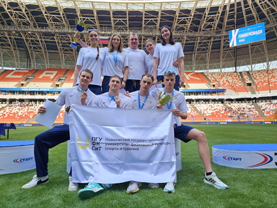 Пловцов Поволжского вице-чемпионы Всероссийской универсиады
