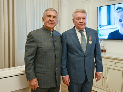 Рафис Бурганов награжден орденом «За заслуги перед Республикой Татарстан»