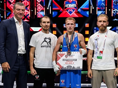Боксер вуза завоевал «бронзу» на чемпионате России