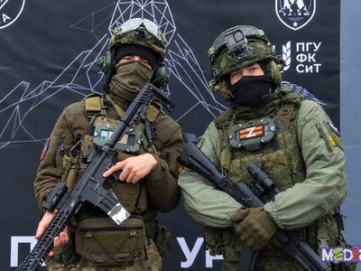 Поволжский совместно с центром «Патриот» провели первое мероприятие молодежного движения «УРСА» студента Дениса Тетеря