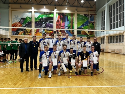 МУЖСКАЯ ВОЛЕЙБОЛЬНАЯ КОМАНДА - ЧЕМПИОН СТУДЕНЧЕСКОЙ ЛИГИ РТ И ПОБЕДИТЕЛЬ СПАРТАКИАДЫ ВУЗОВ РТ