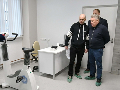 Первый заместитель министра спорта России Азат Кадыров посетил медсанчасть Поволжского университета 