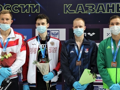Россия чемпионатының 4 нче көне: академия йөзүчеләренең 4 медале бар