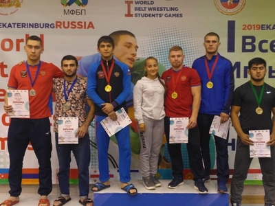 Академия көрәшчеләренең Бөтендөнья уеннарында 8 медале бар
