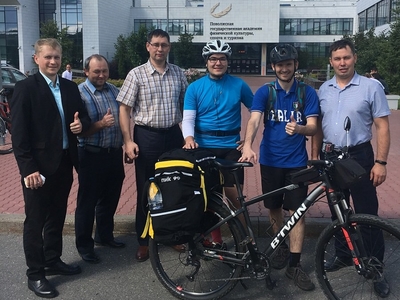 To Kazakhstan... on the bike