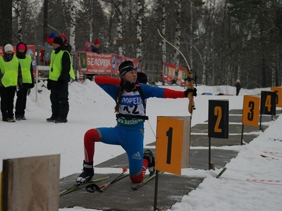 Biathlon arrow
