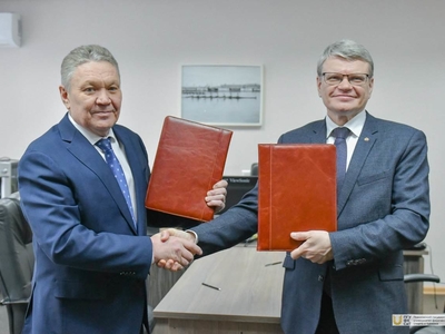 Рафис Борһанов һәм Алексей Созинов югары уку йортлары арасында хезмәттәшлек турында килешүгә кул куйдылар