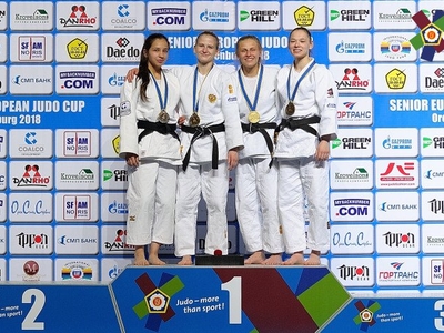 The student of the Volga region Academy Aida Bikbova won "bronze" of the Cup of Europe on judo