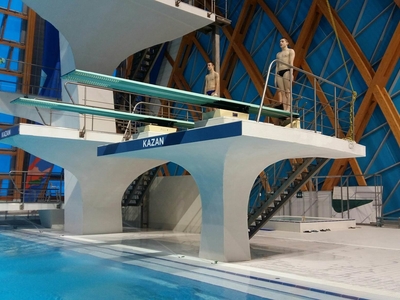 Су спорт төрләре сараенда Суга сикерү буенча «Акватика» РСШОР беренчелеге узды.